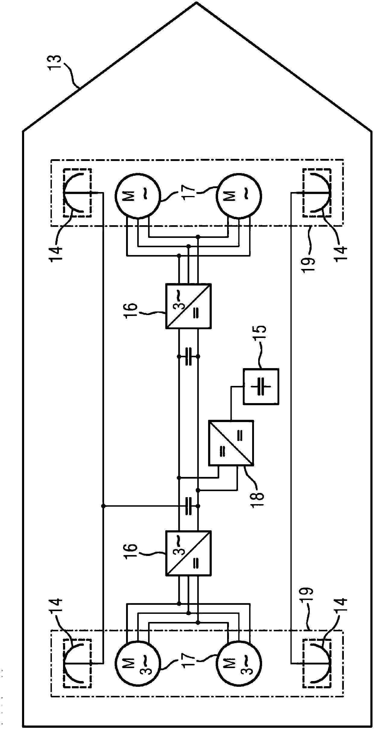 Contact line system