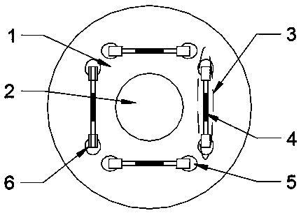 Thermal fiber grating wind speed and wind direction sensor and detection method