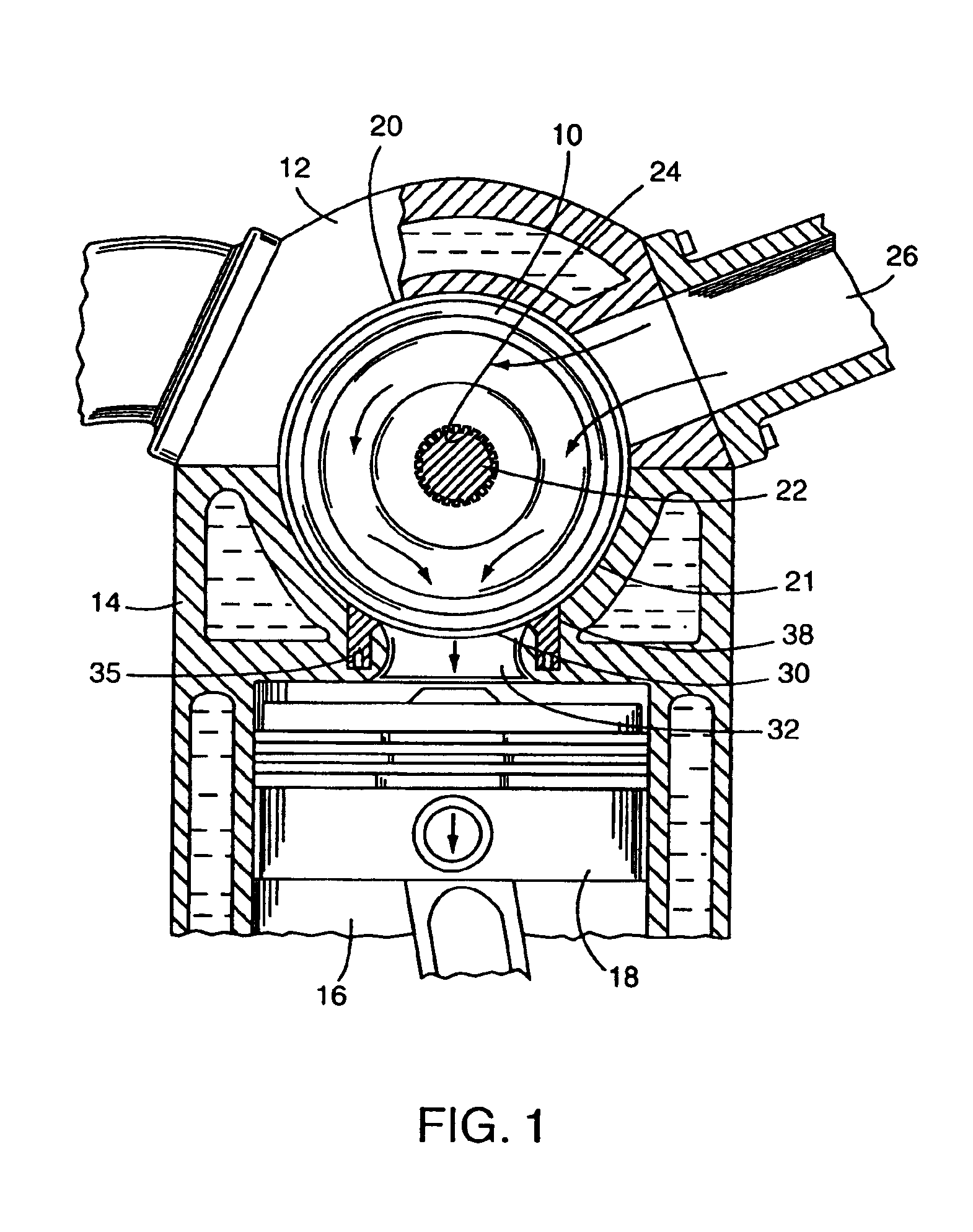 Valve seal assembly for rotary valve engine