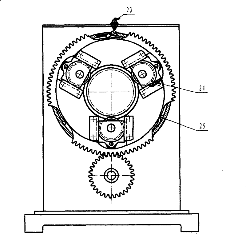 Novel circular tube slitting mill