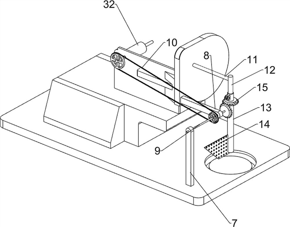 Automatic potato chip frying device for food processing