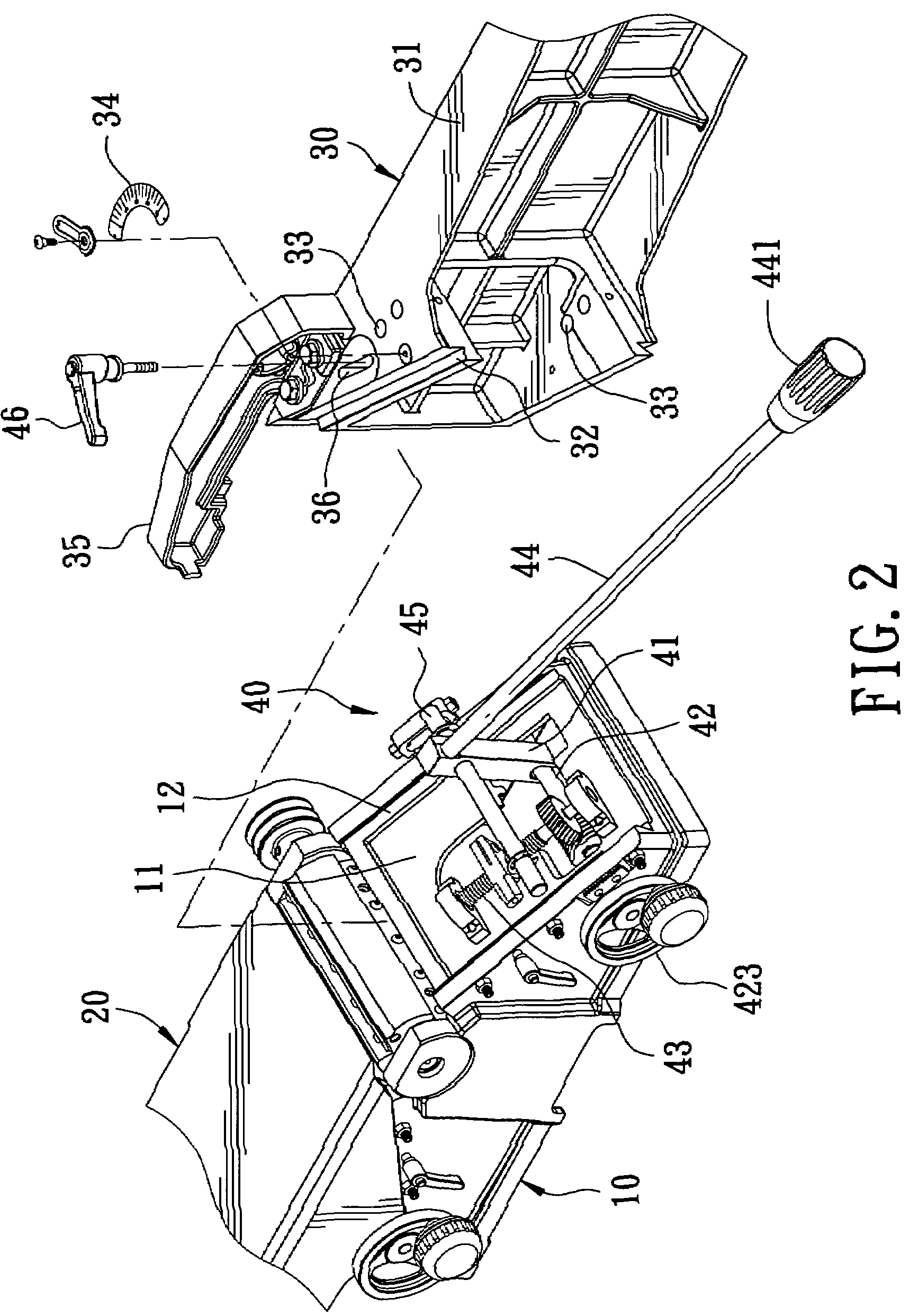 Quick elevating and micro-adjusting device for the worktable of a manual planer