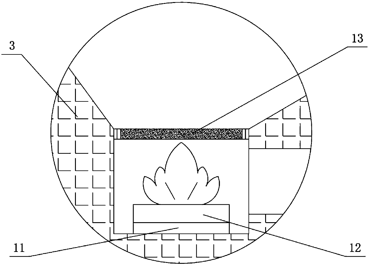 Novel fuel gas heating device