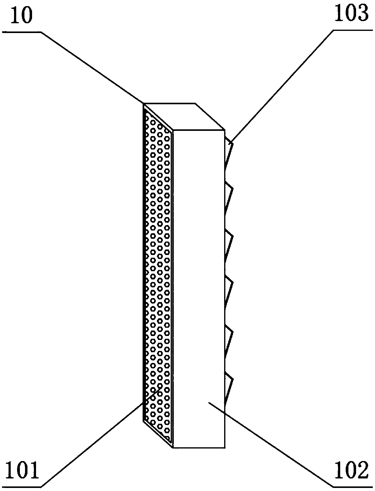 Novel fuel gas heating device