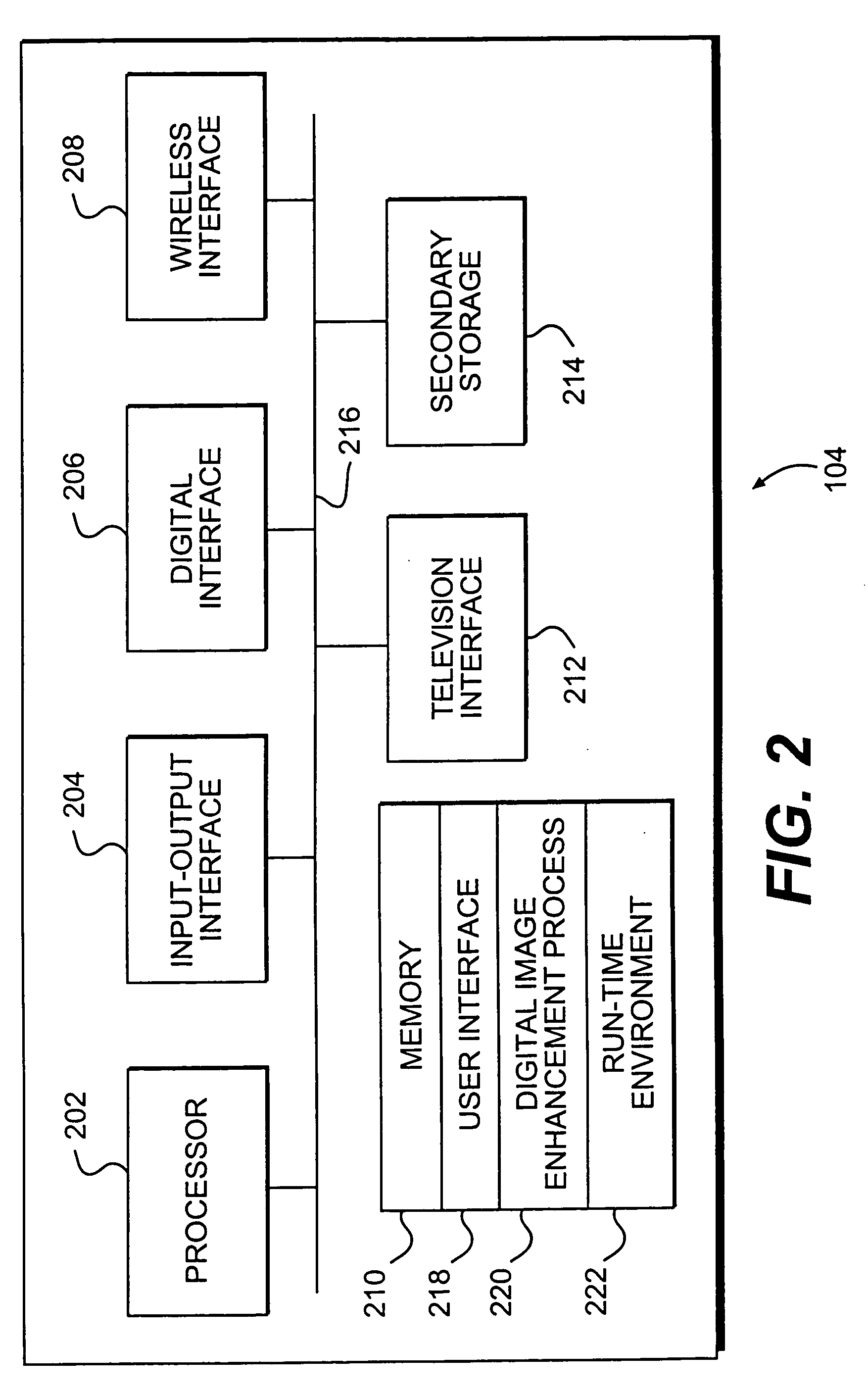 Image processing device and method compatible with a television receiver