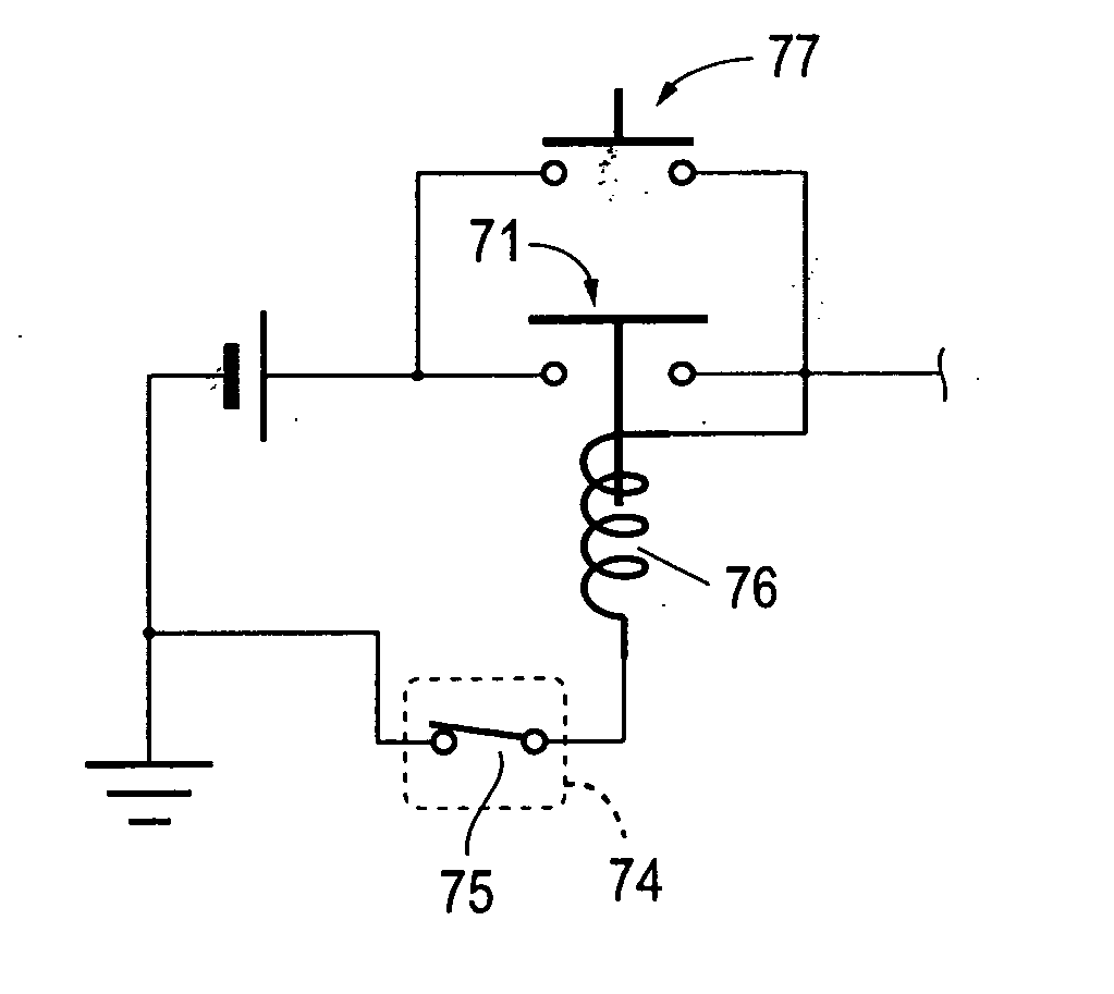 Automatic battery disconnect system