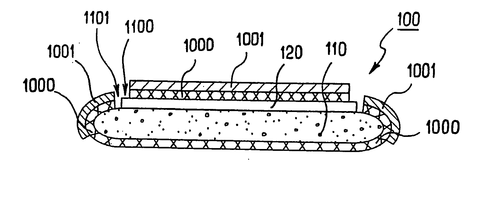 Surface treatment for multi-layer wafers formed from layers of materials chosen from among semiconducting materials