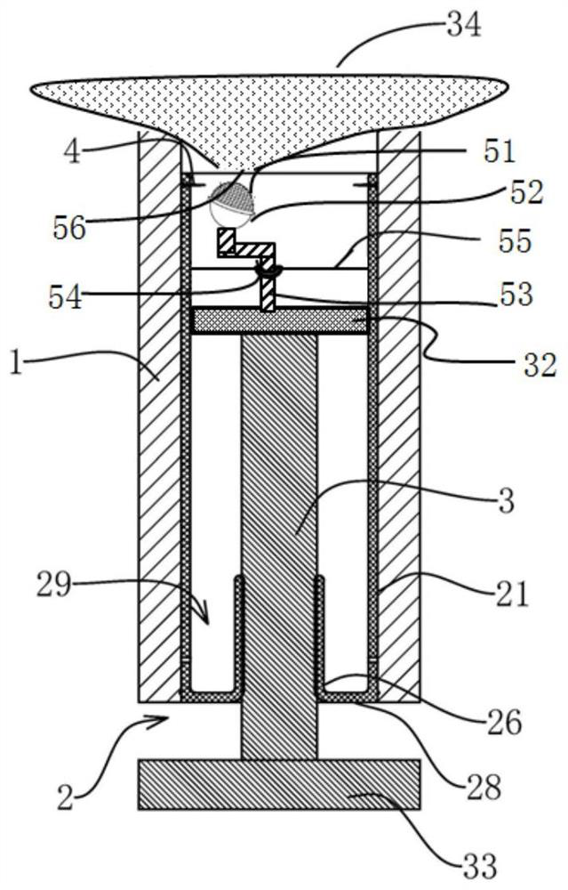 An obstetric membrane rupture device