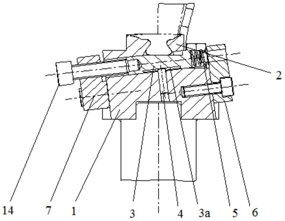 An adjustable protection device applied to blade finishing