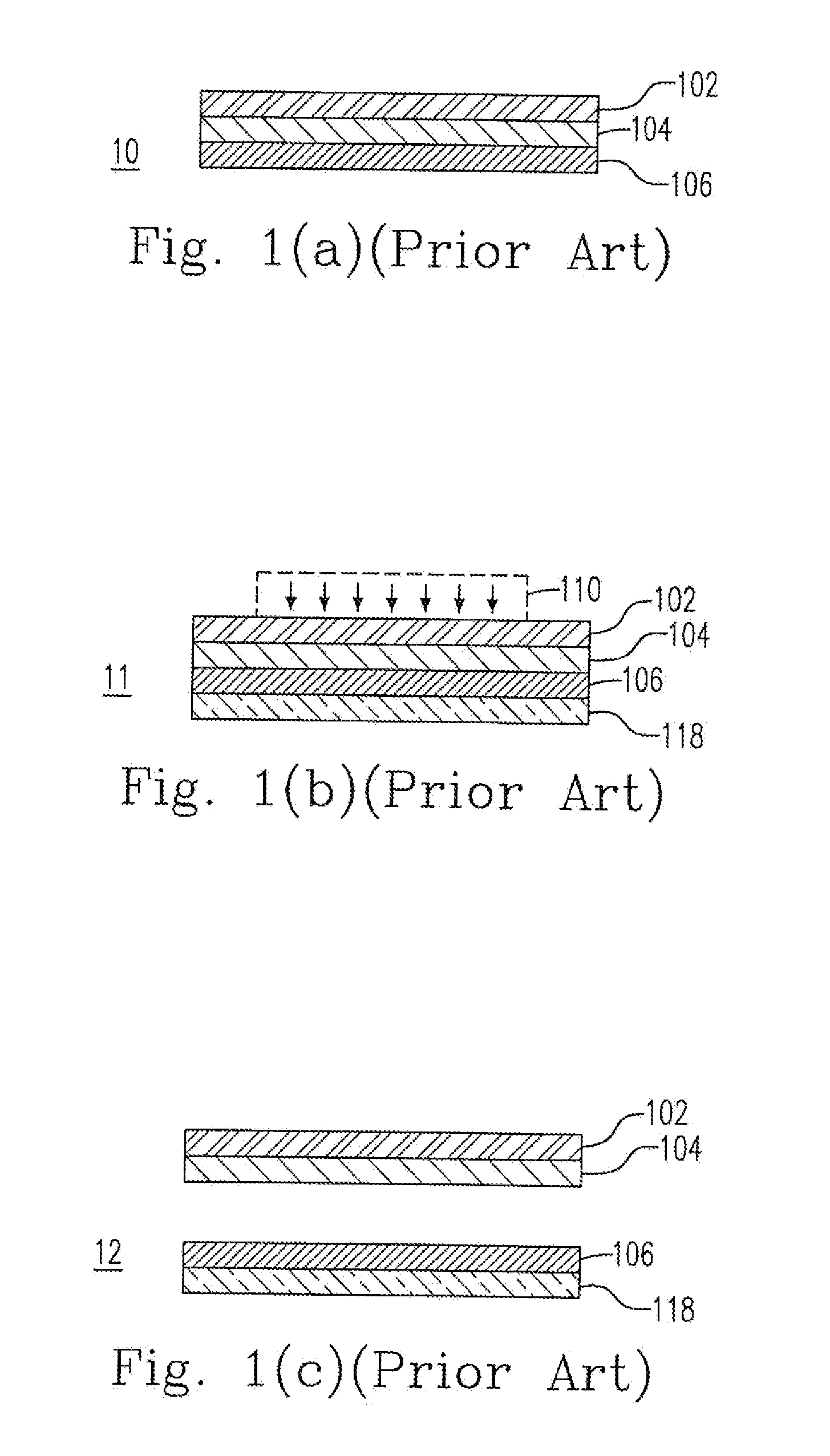 Transfer print structure and the manufacturing method thereof