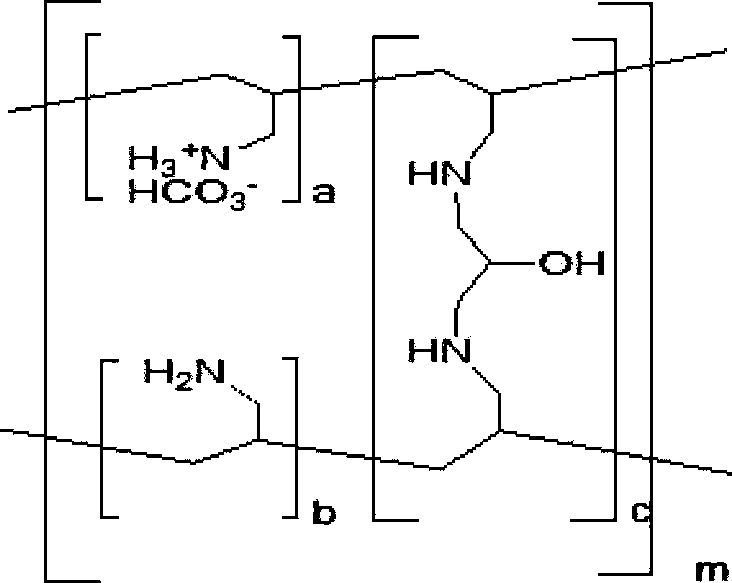 Sevelamer carbonate crude drug for preparing tablets, preparation method and application thereof