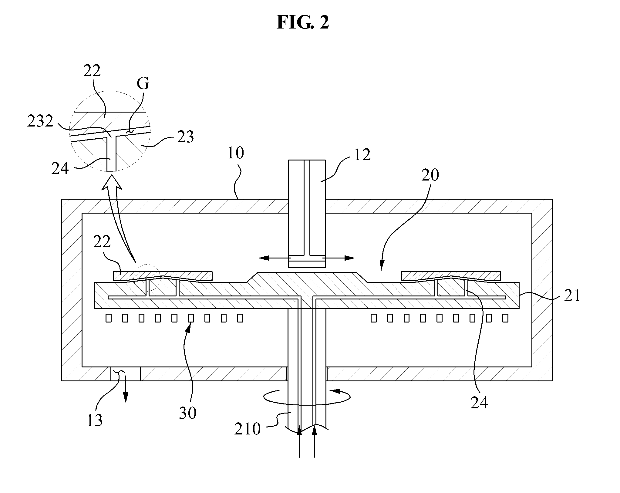 Susceptor and apparatus for CVD with the susceptor