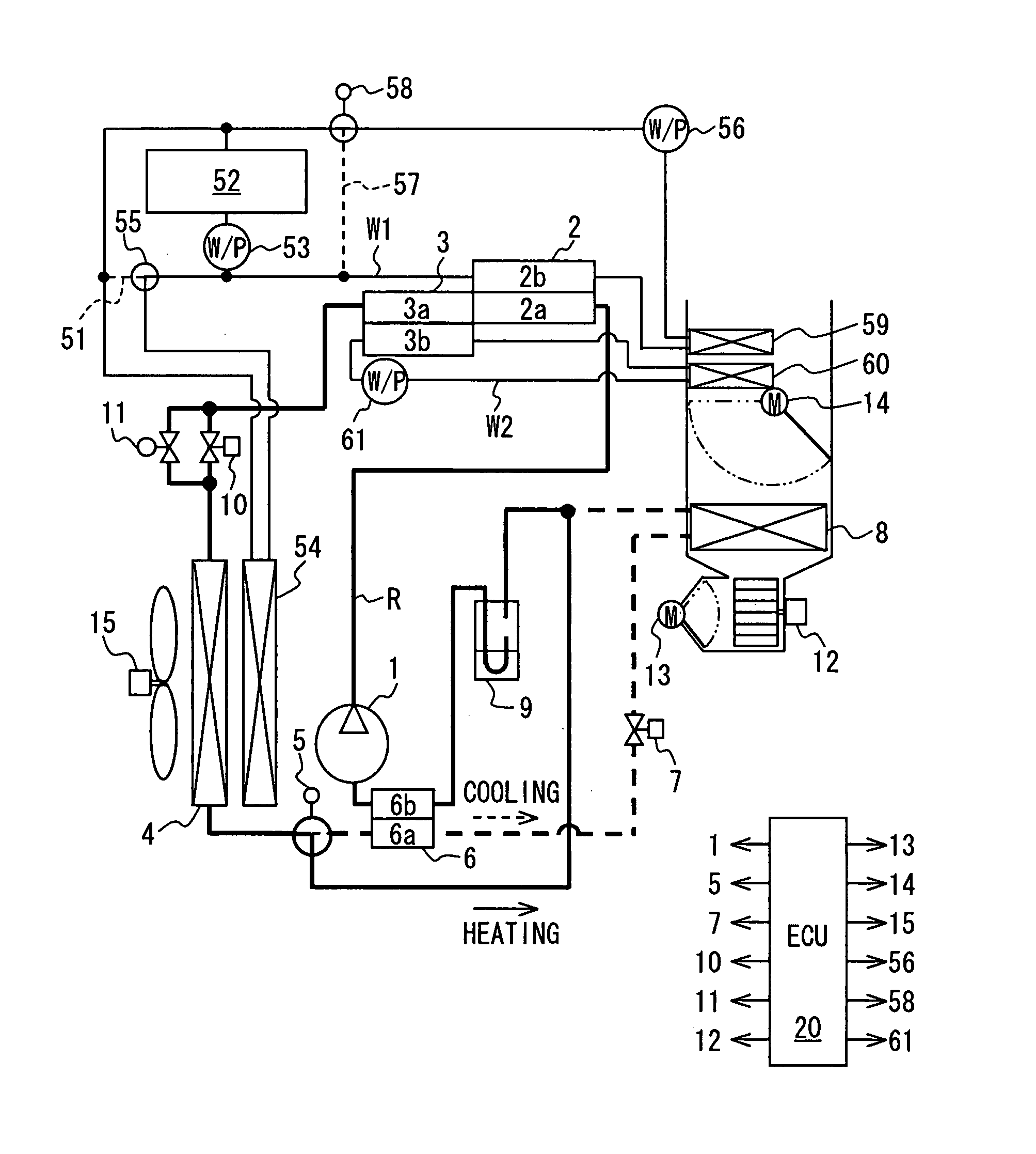 Heat pump cycle device