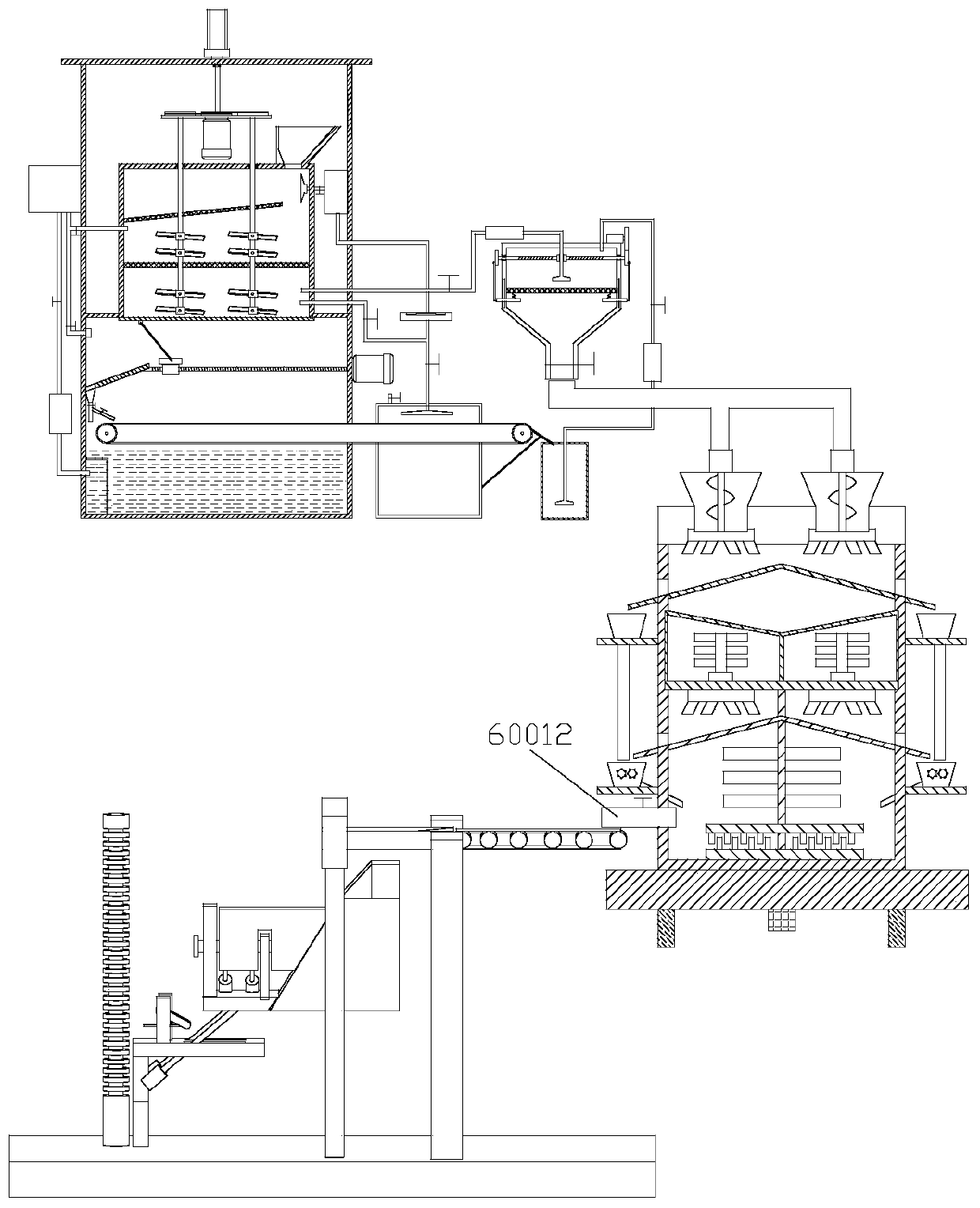A cornmeal production and processing mechanism based on multi-directional feeding