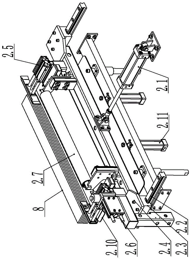 Automatic packaging method and equipment for gypsum board