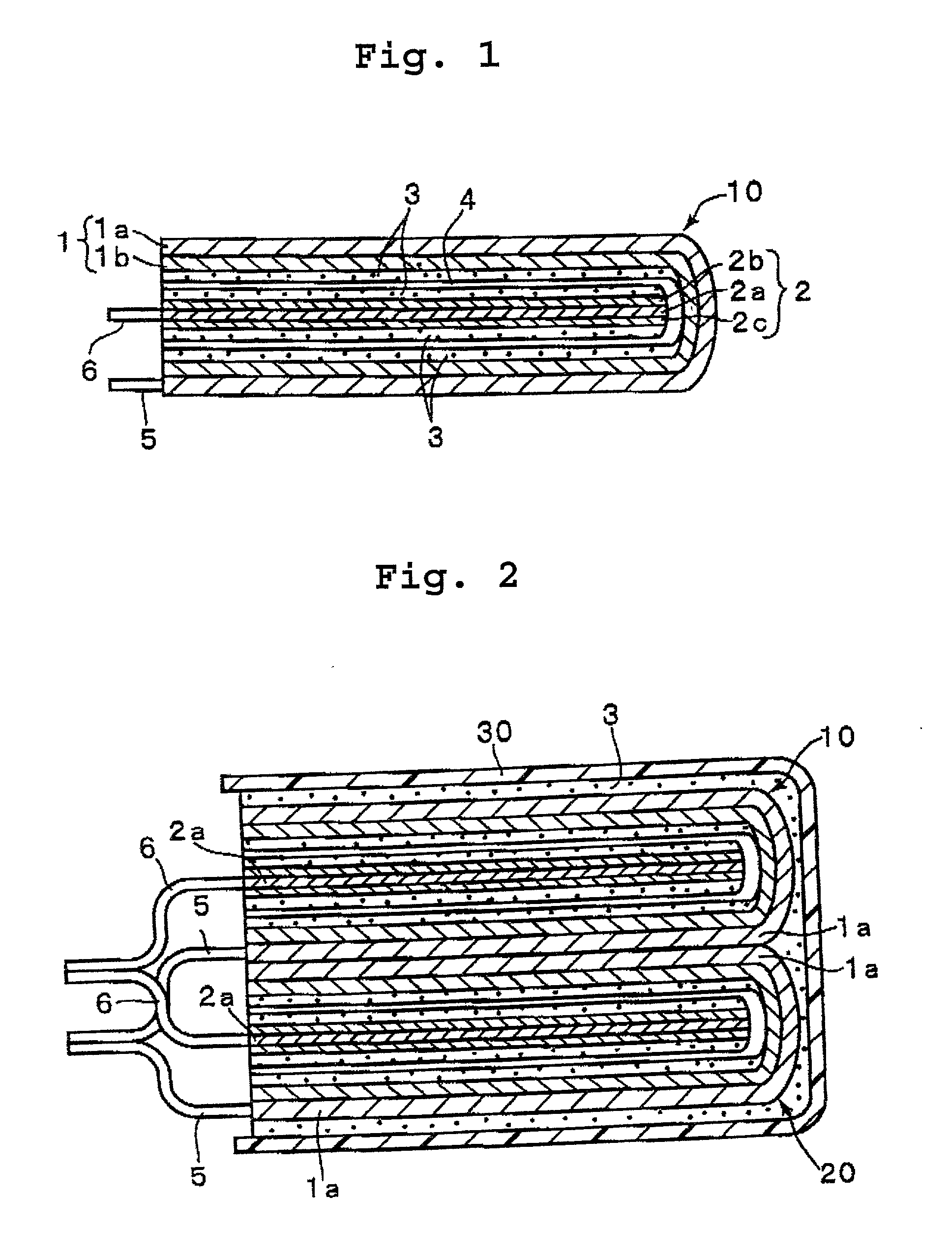 Polymer-electrolyte lithium secondary battery