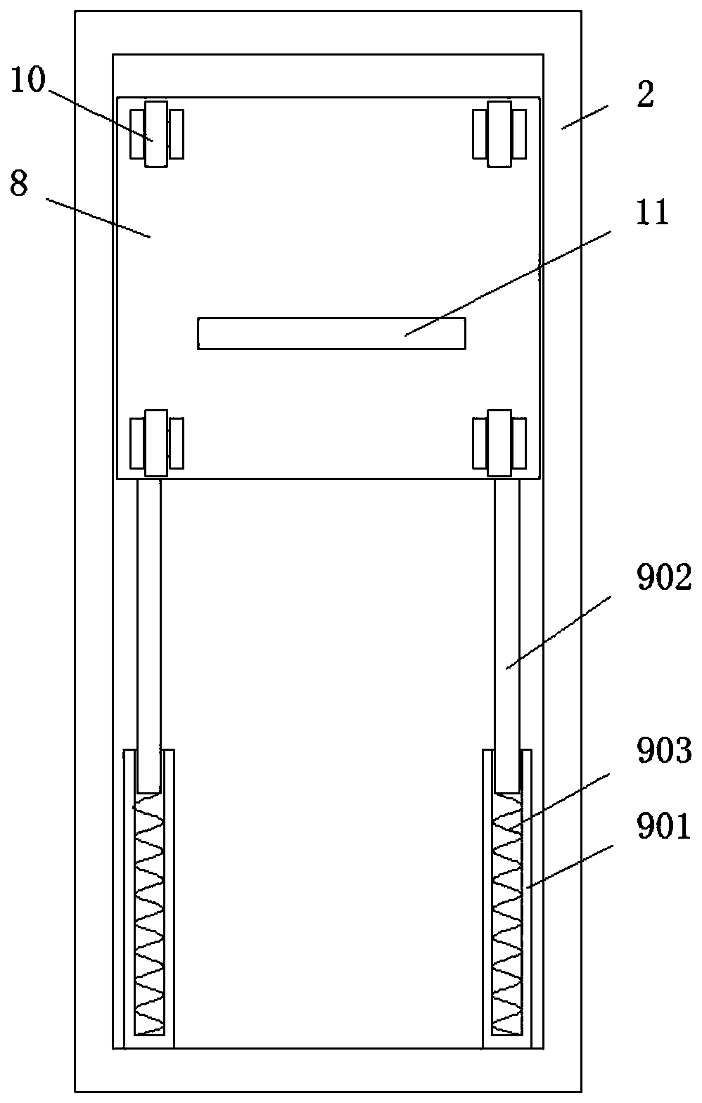 Outdoor electric control cabinet