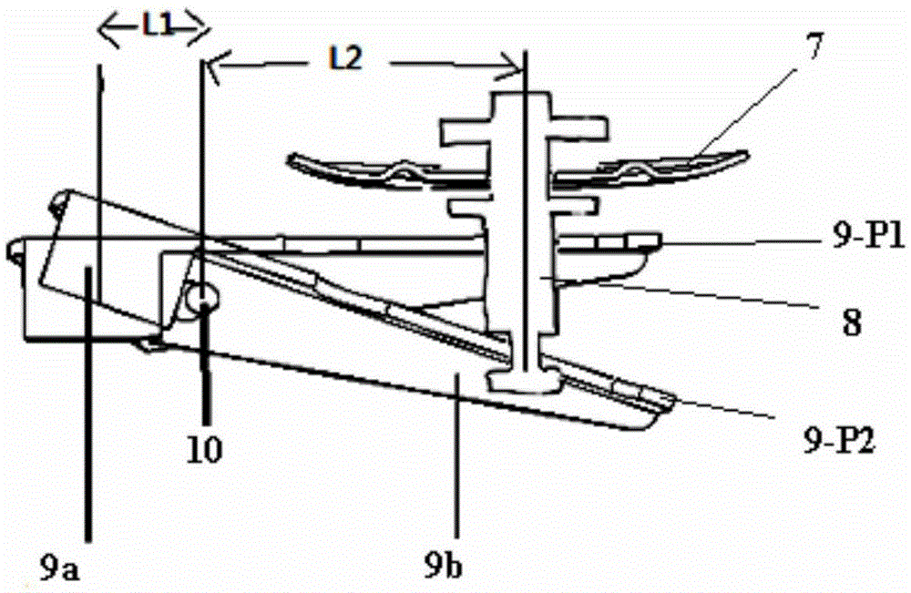 Trace gas pump and exhaust method thereof