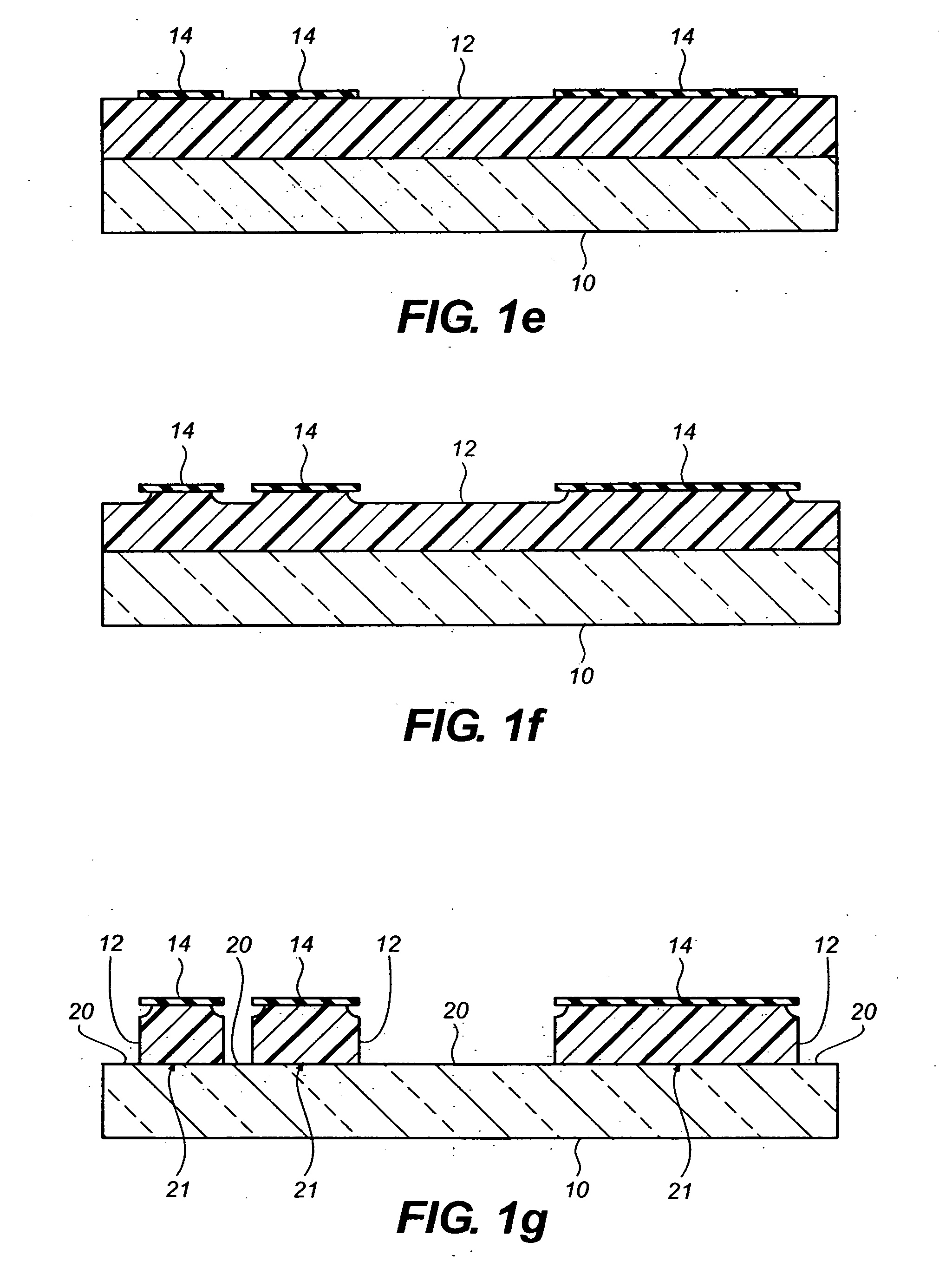 Method of strengthening a microscale chamber formed over a sacrificial layer