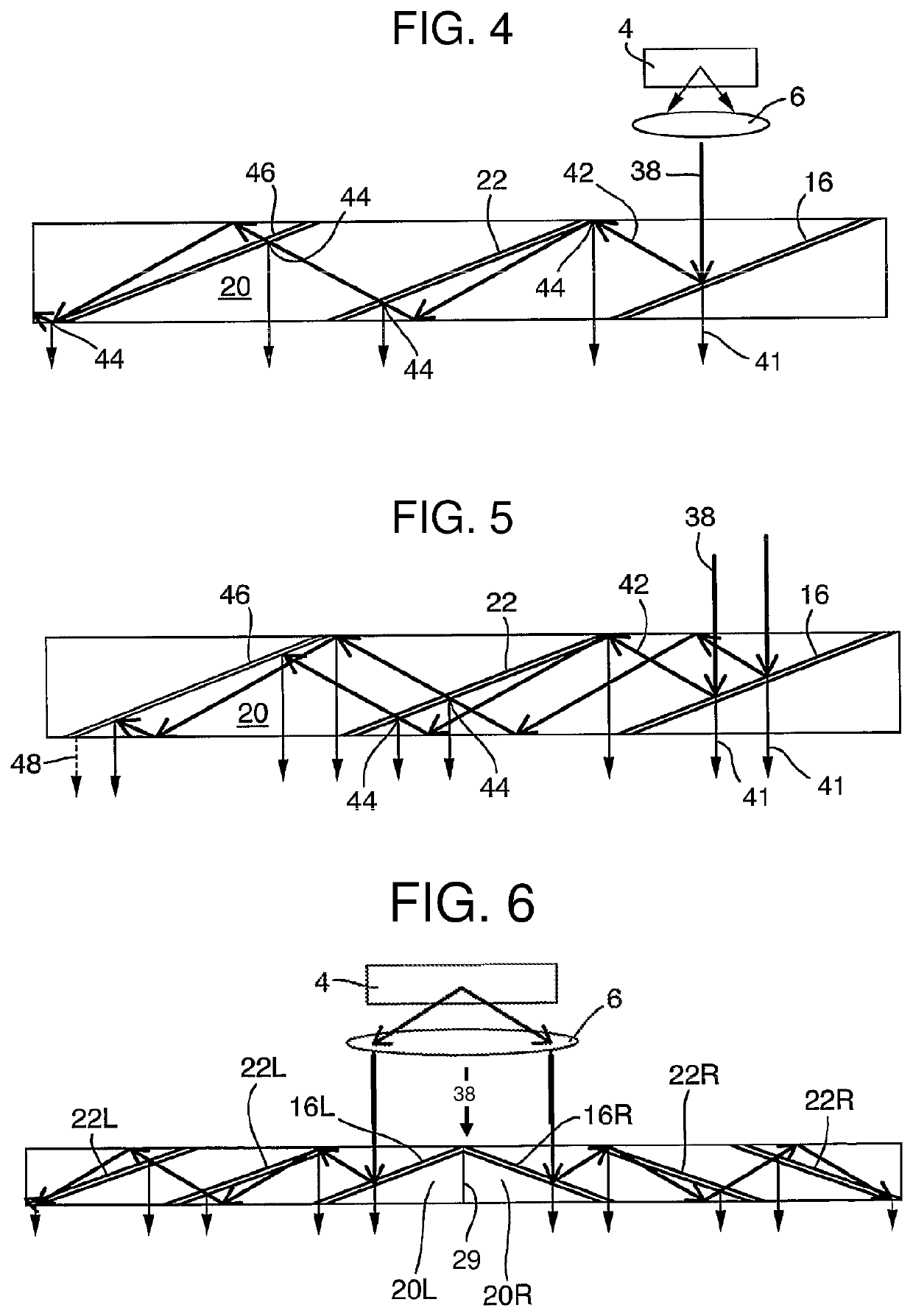 Overlapping facets