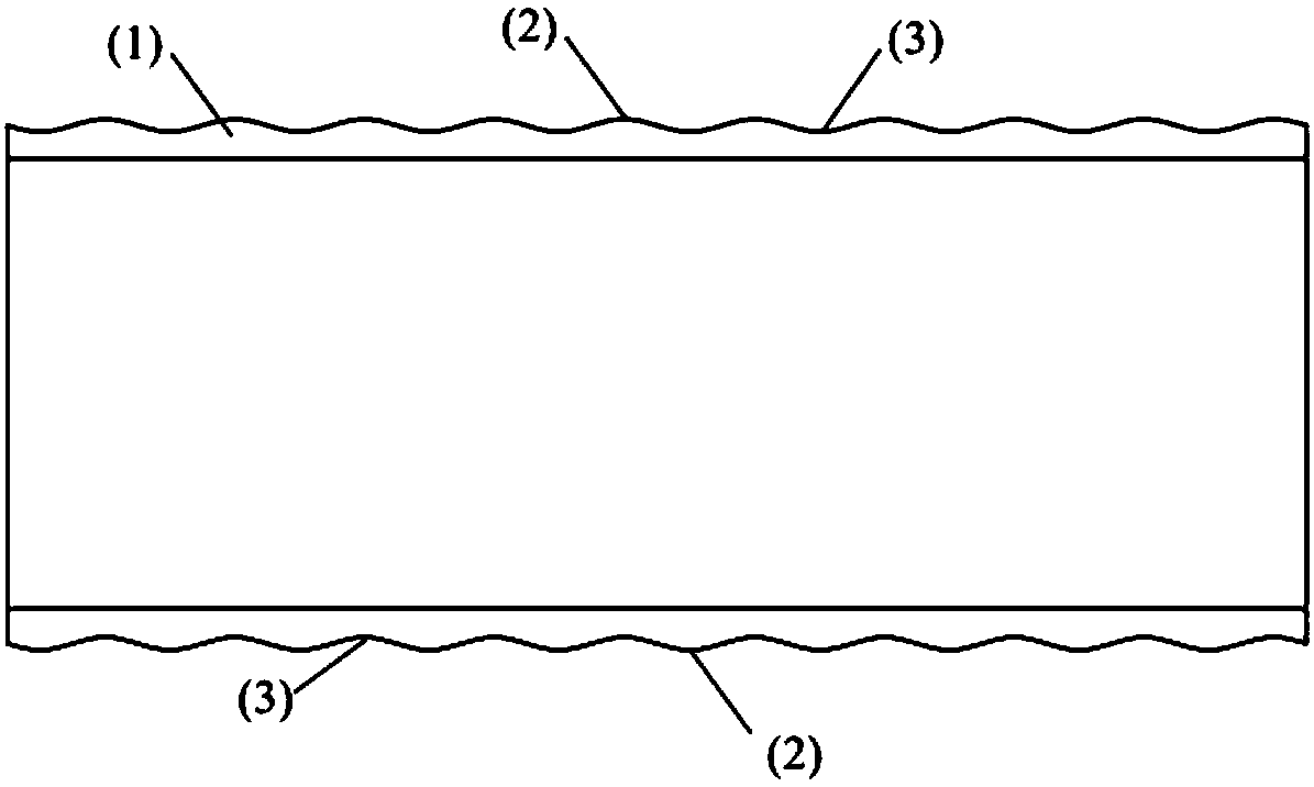 Wave-shaped air nozzle structure for box beam of large-span bridge based on three-dimensional flow control technique