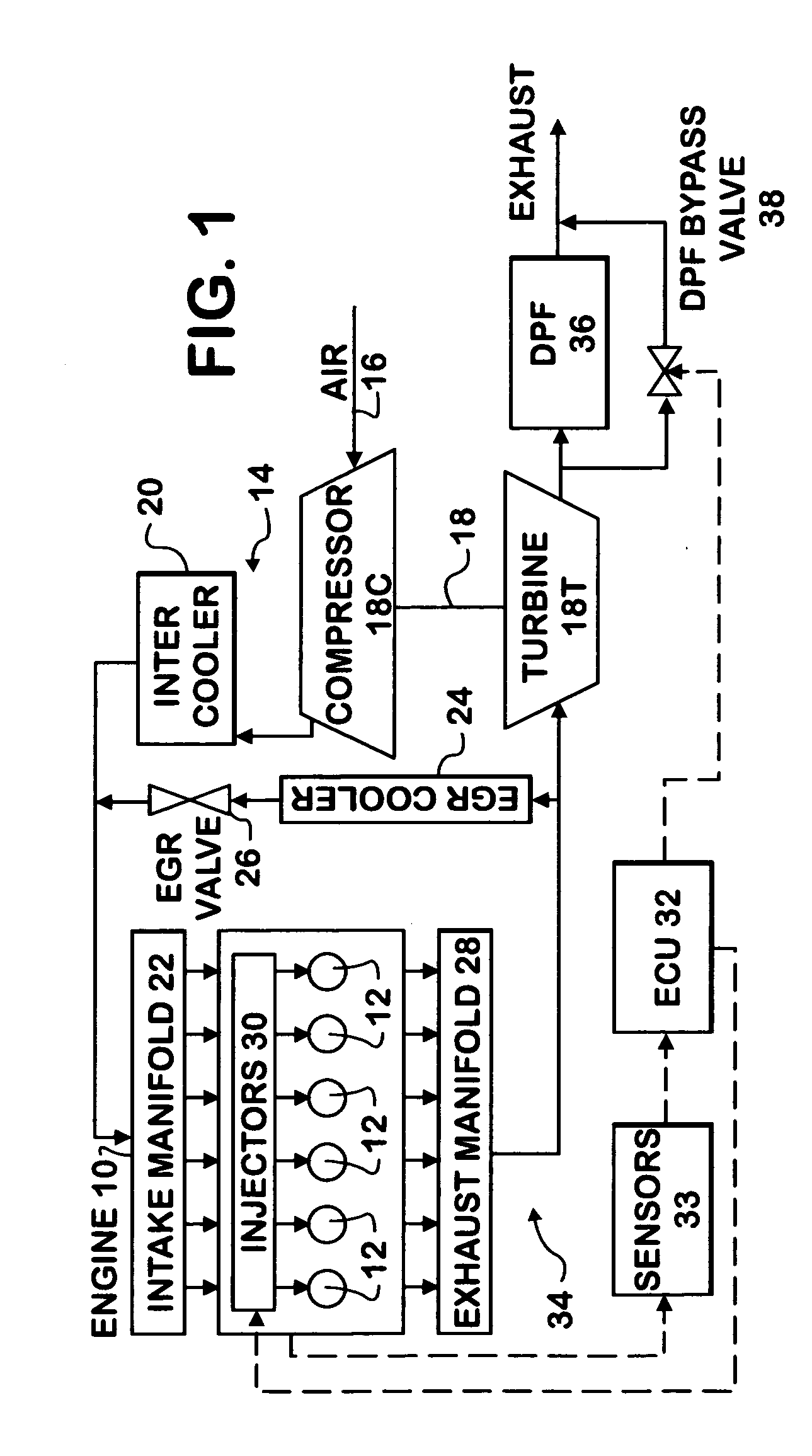 Strategy for selectively bypassing a DPF in a hybrid HCCI combustion engine