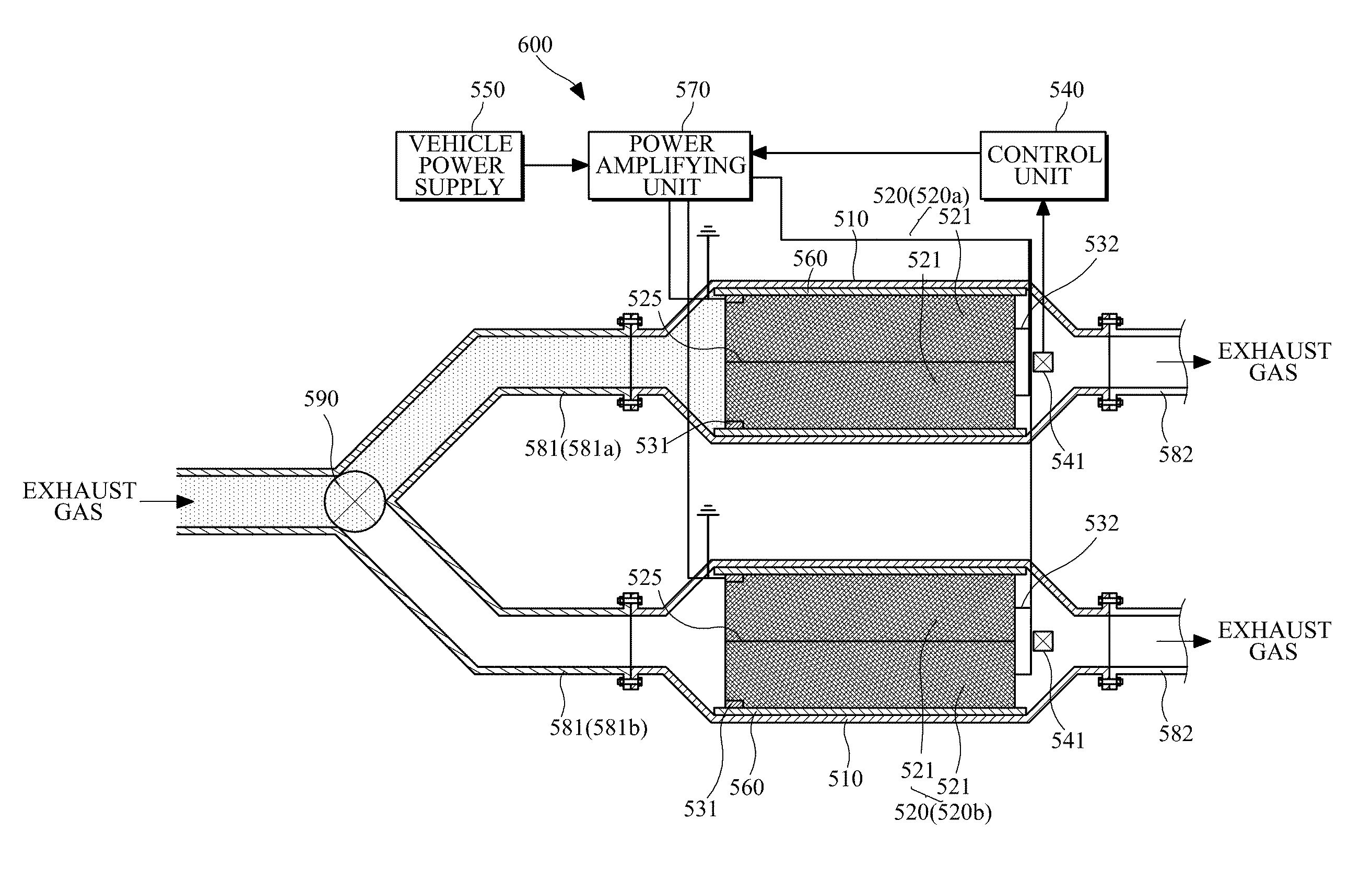 Particulate matter reduction apparatus for diesel engine