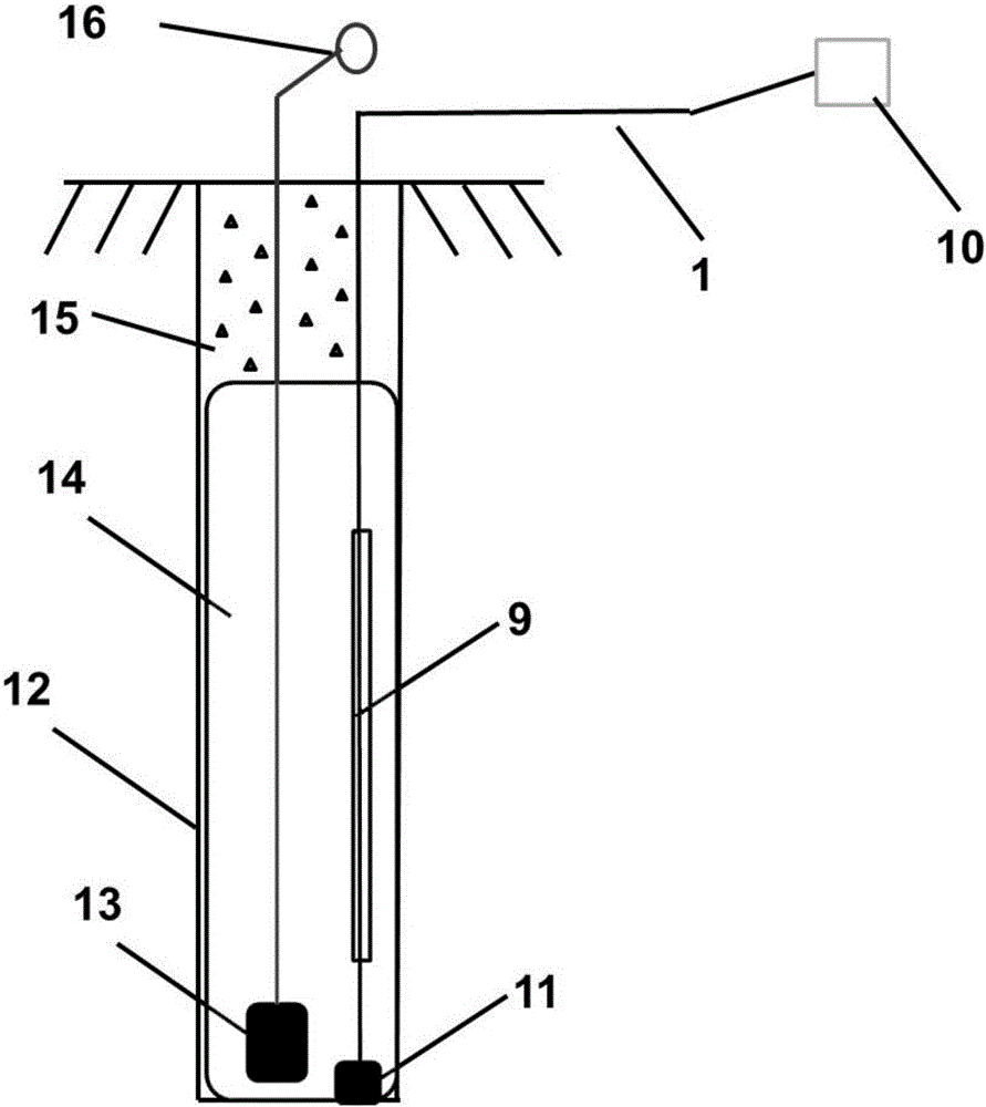 System and method for fast measuring explosive velocity during deep hole blasting on site