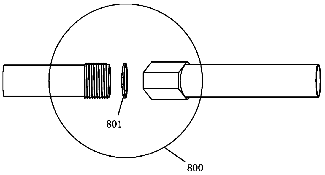 A nuclear power plant check valve test device and test method