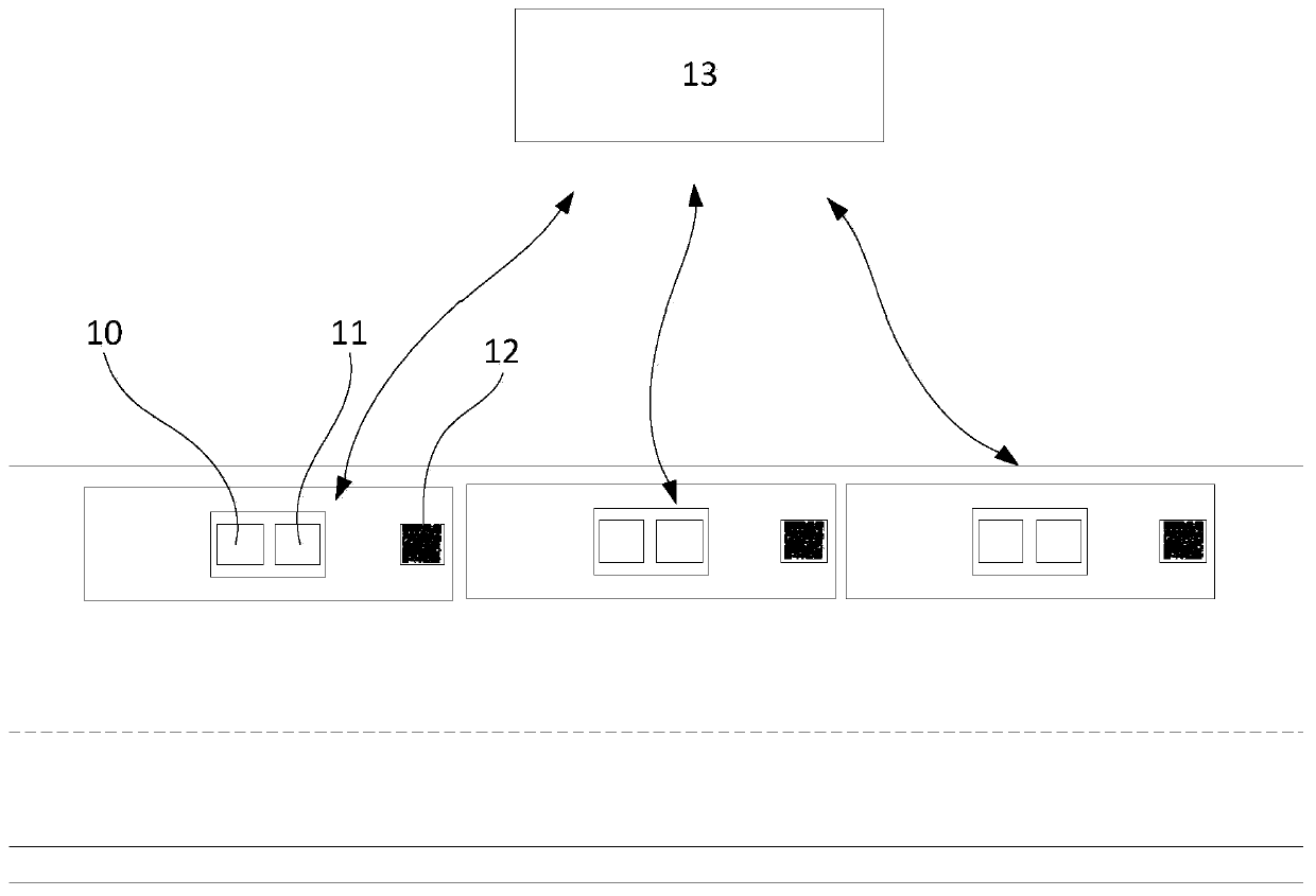 Urban road parking charging management system