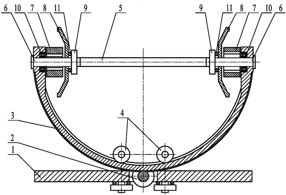 Two-degree-of-freedom motion platform driven by piezoelectric ultrasonic vibrator