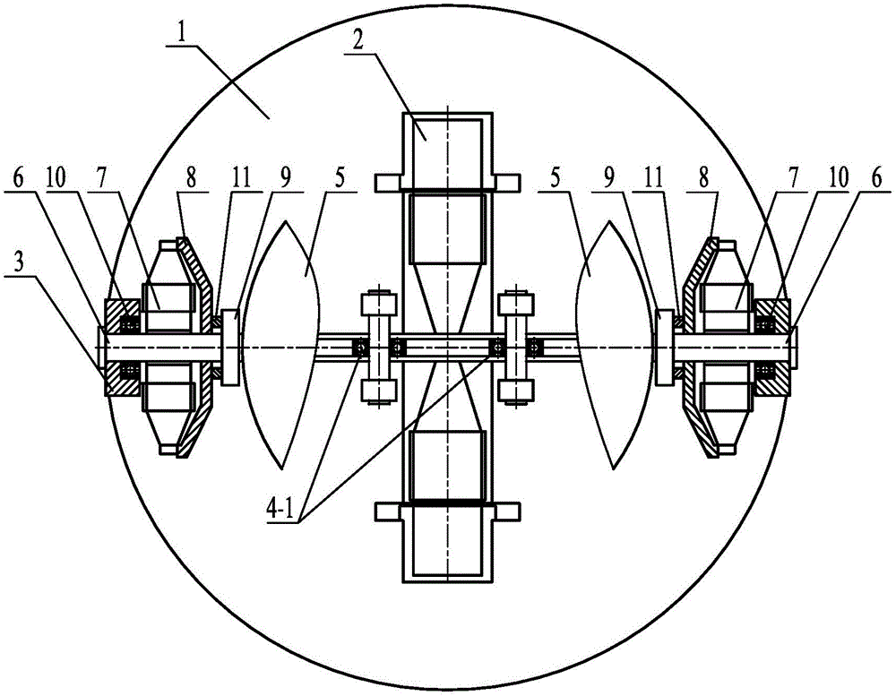 Two-degree-of-freedom motion platform driven by piezoelectric ultrasonic vibrator