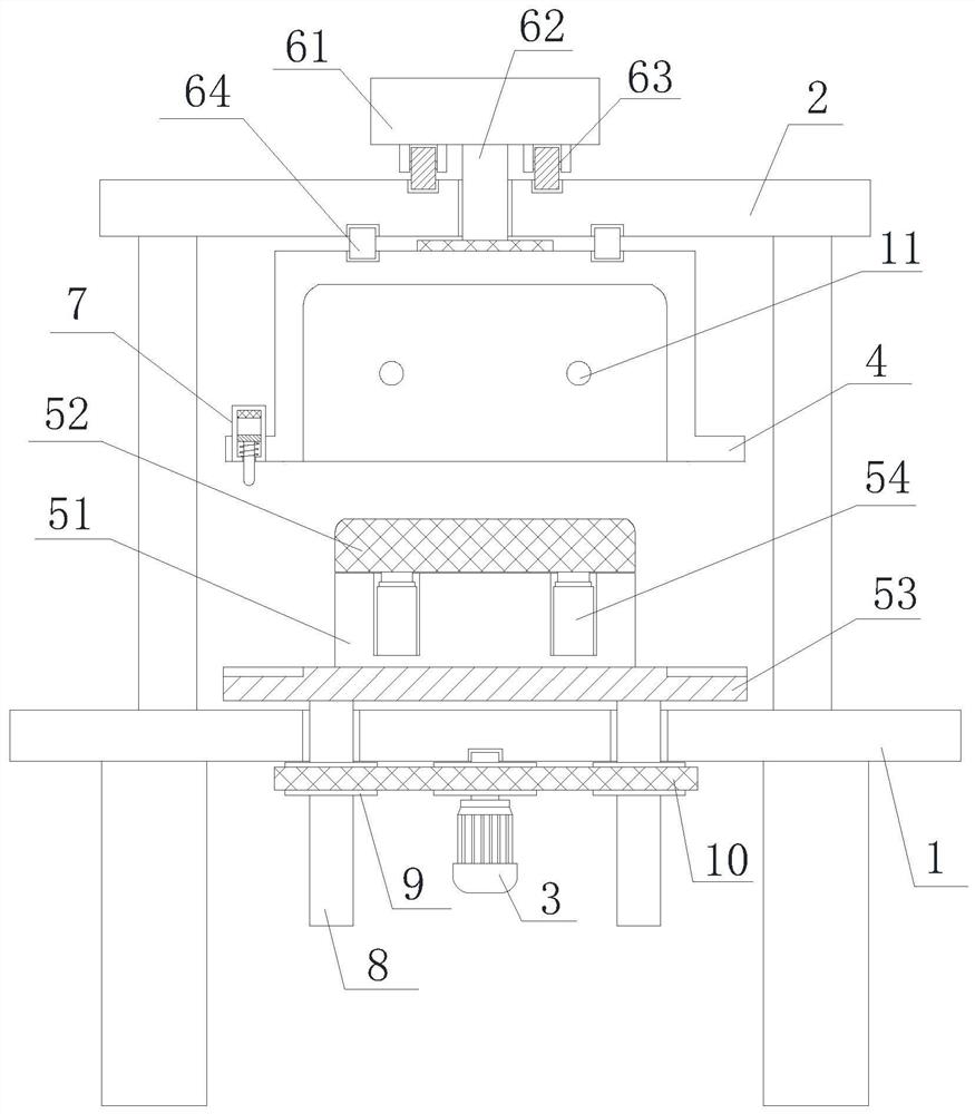 A kind of rapid ejection device for household appliance plastic parts mould