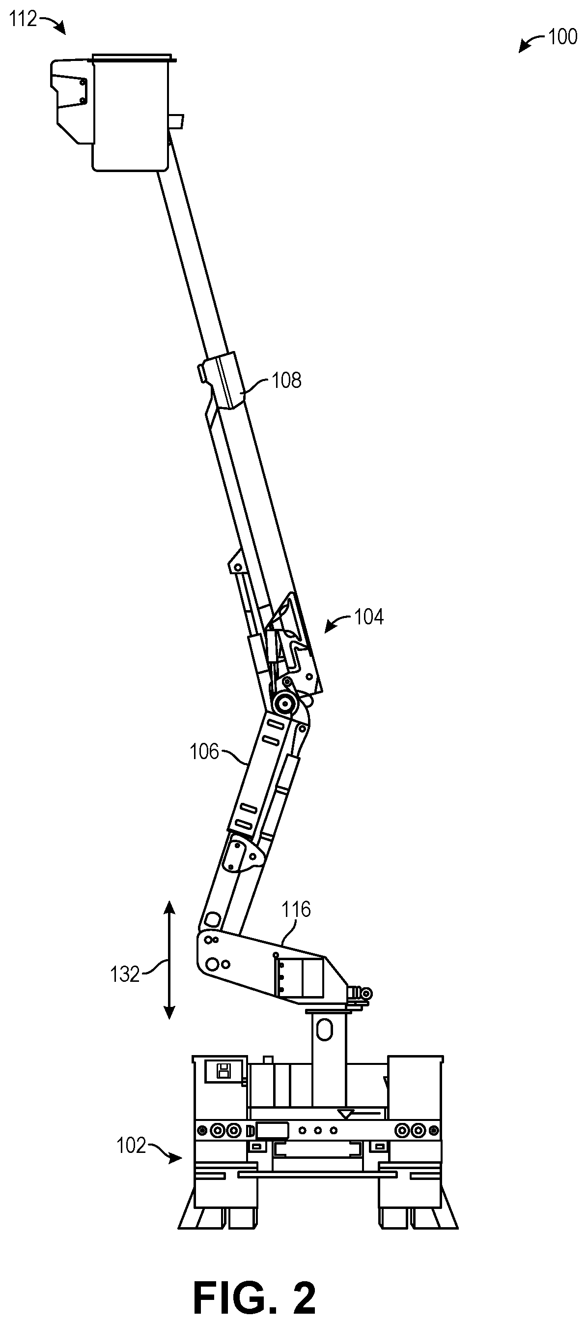 Voltage and current alert system for aerial device