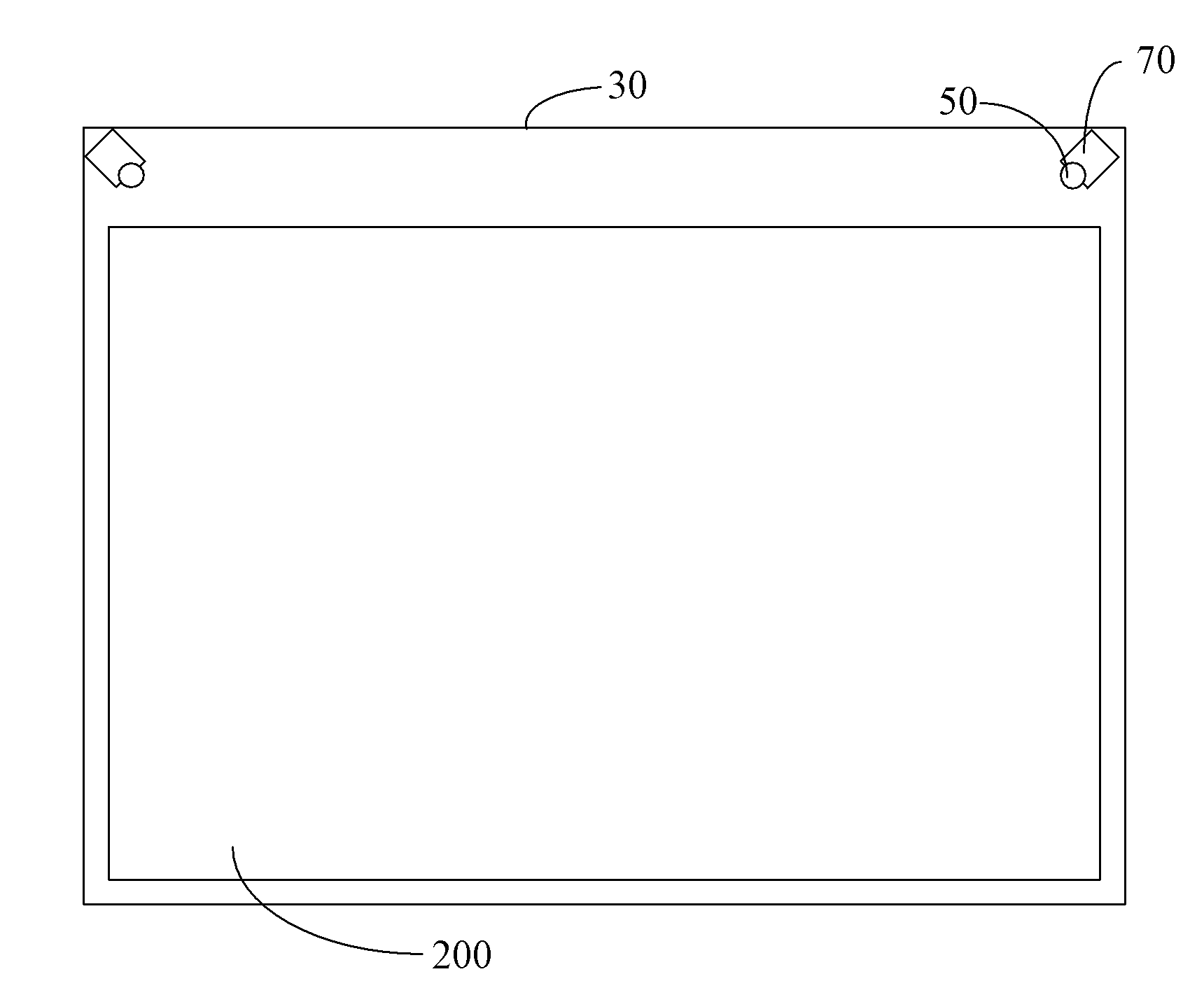 Optical touch screen and touch positioning method thereof