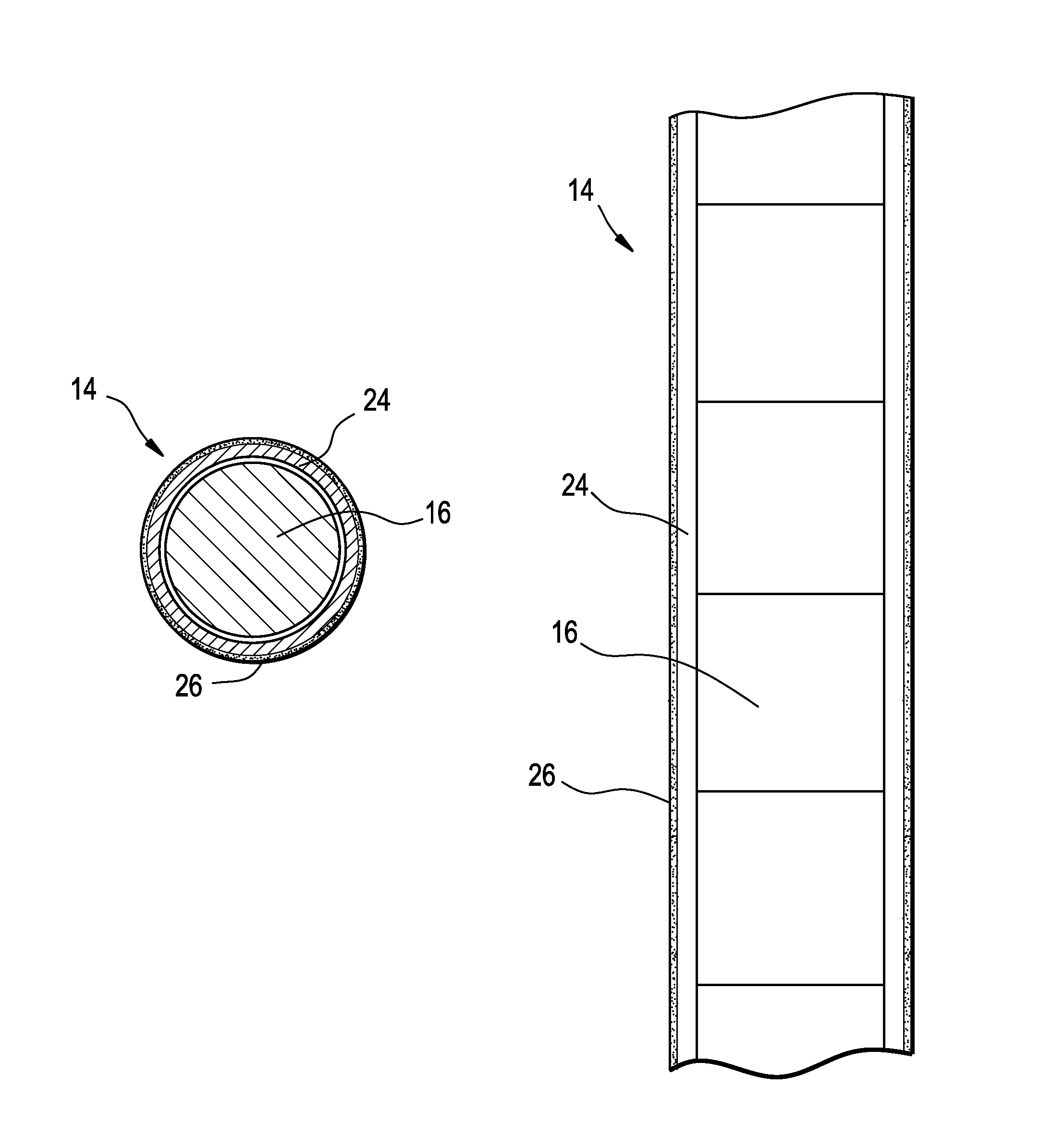Method and apparatus for a fret resistant fuel rod for a light water reactor (LWR) nuclear fuel bundle