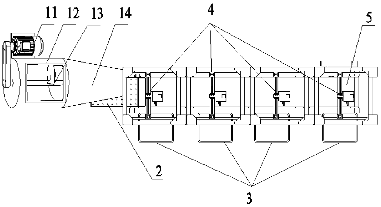 Full-automatic garbage sorting device