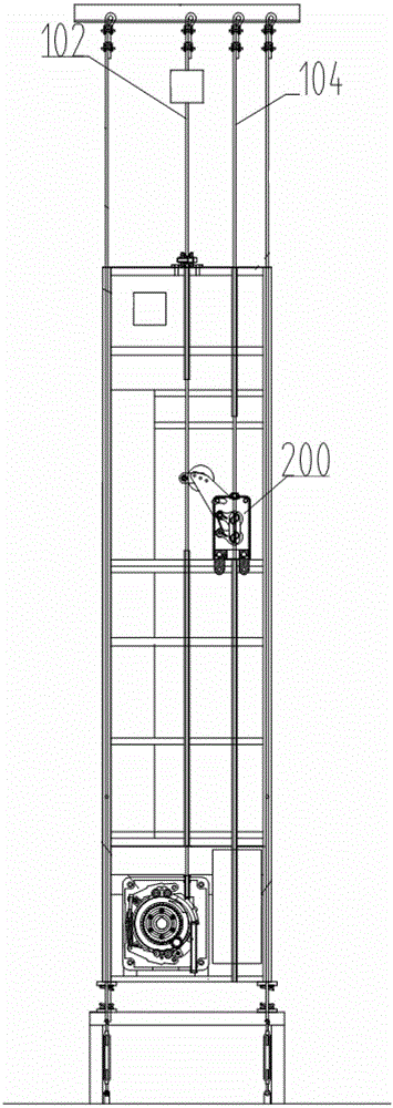 Elevator with multi-stage safety protection