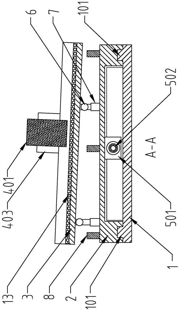 Adjustable head fixing device for neurosurgery