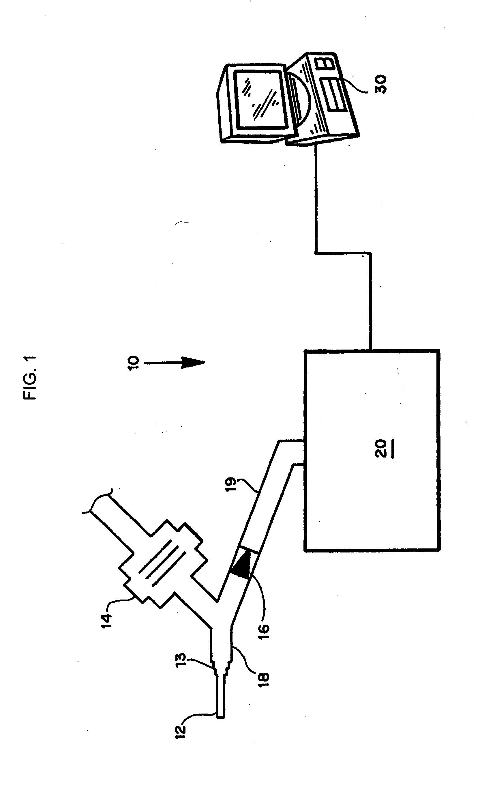 Method and device for decreasing contamination