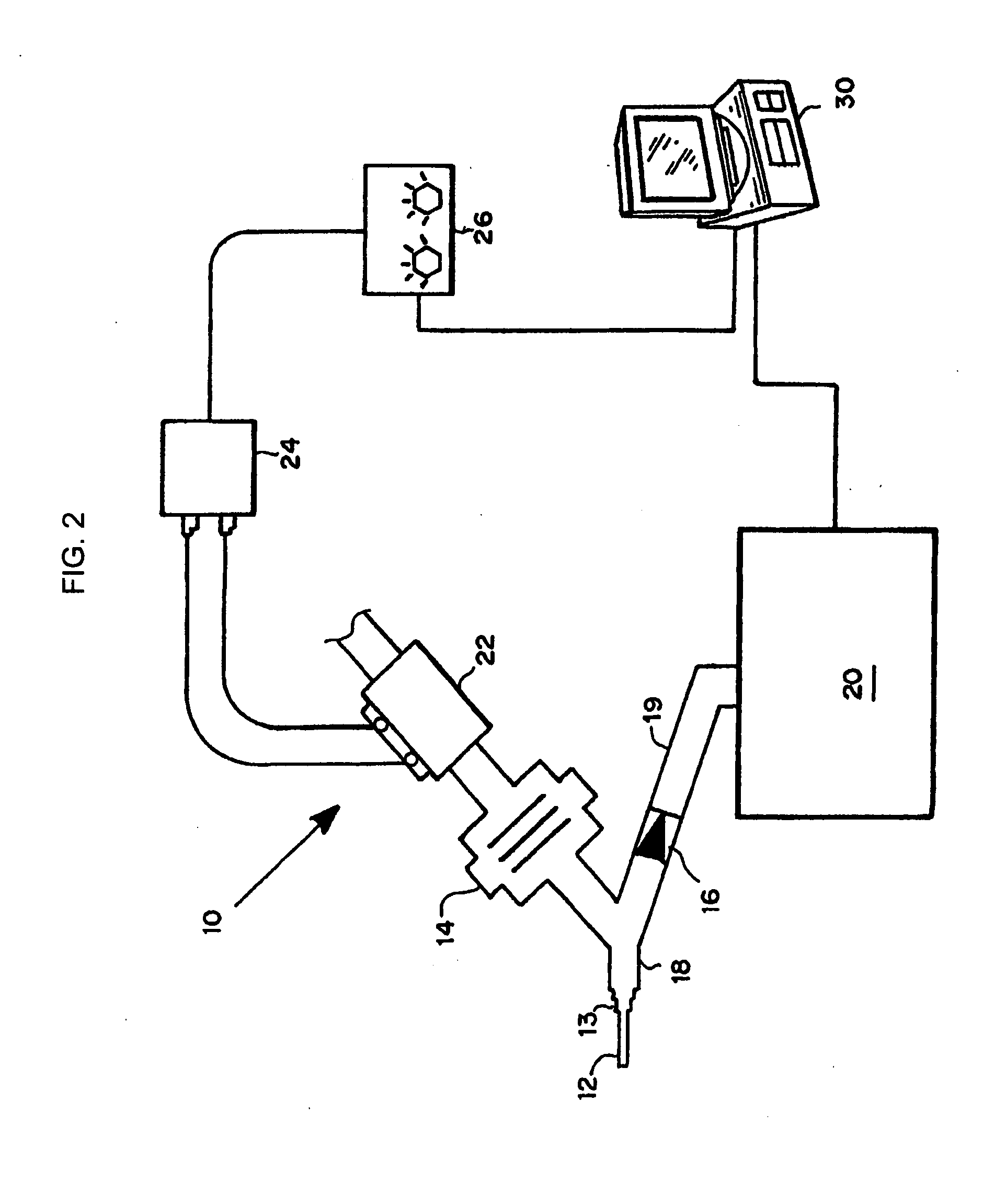 Method and device for decreasing contamination