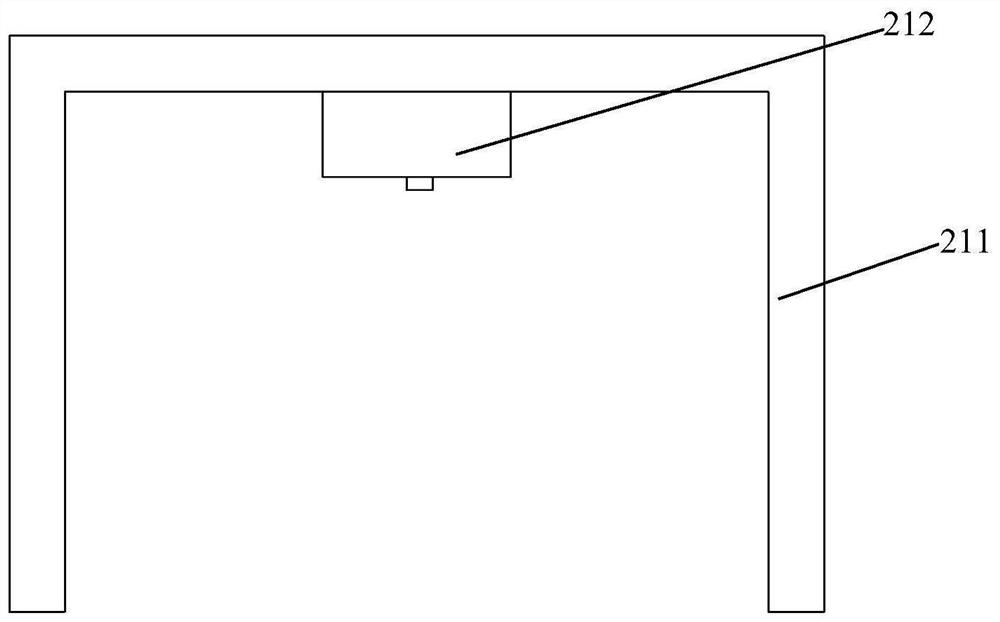 Intelligent production conveying line body