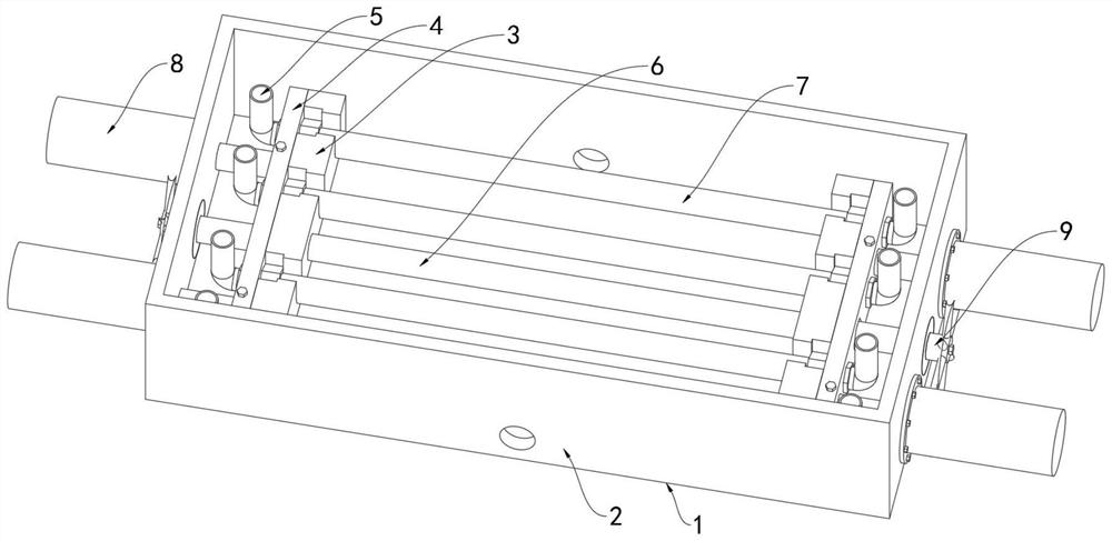 High-pressure airtightness detection device for automobile brake hose