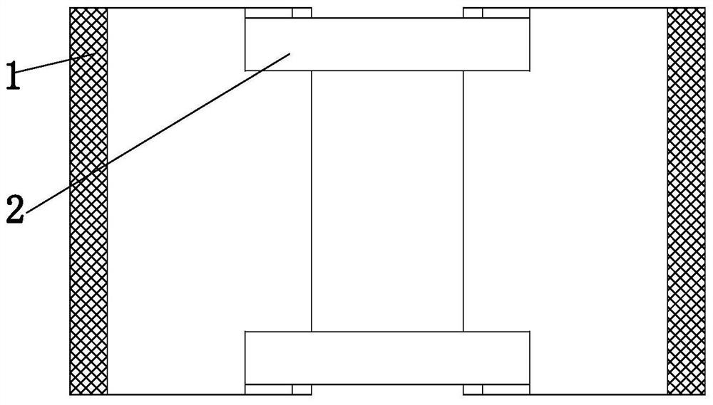 EPE foam packaging material structure and manufacturing method thereof