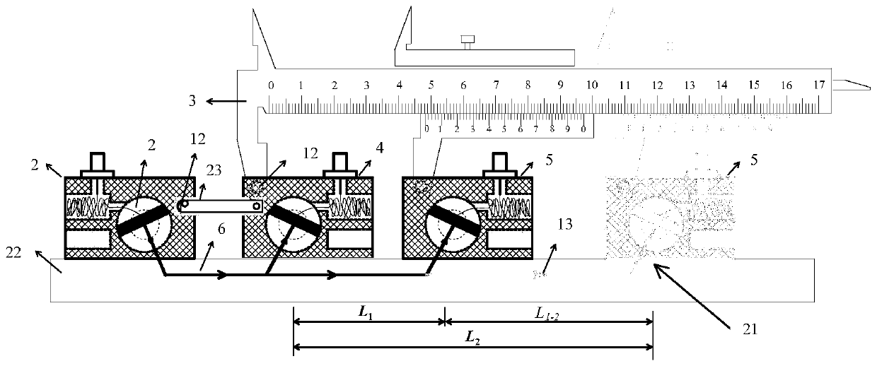 Detection method of absolute stress distribution of steel members based on critically refracted longitudinal waves