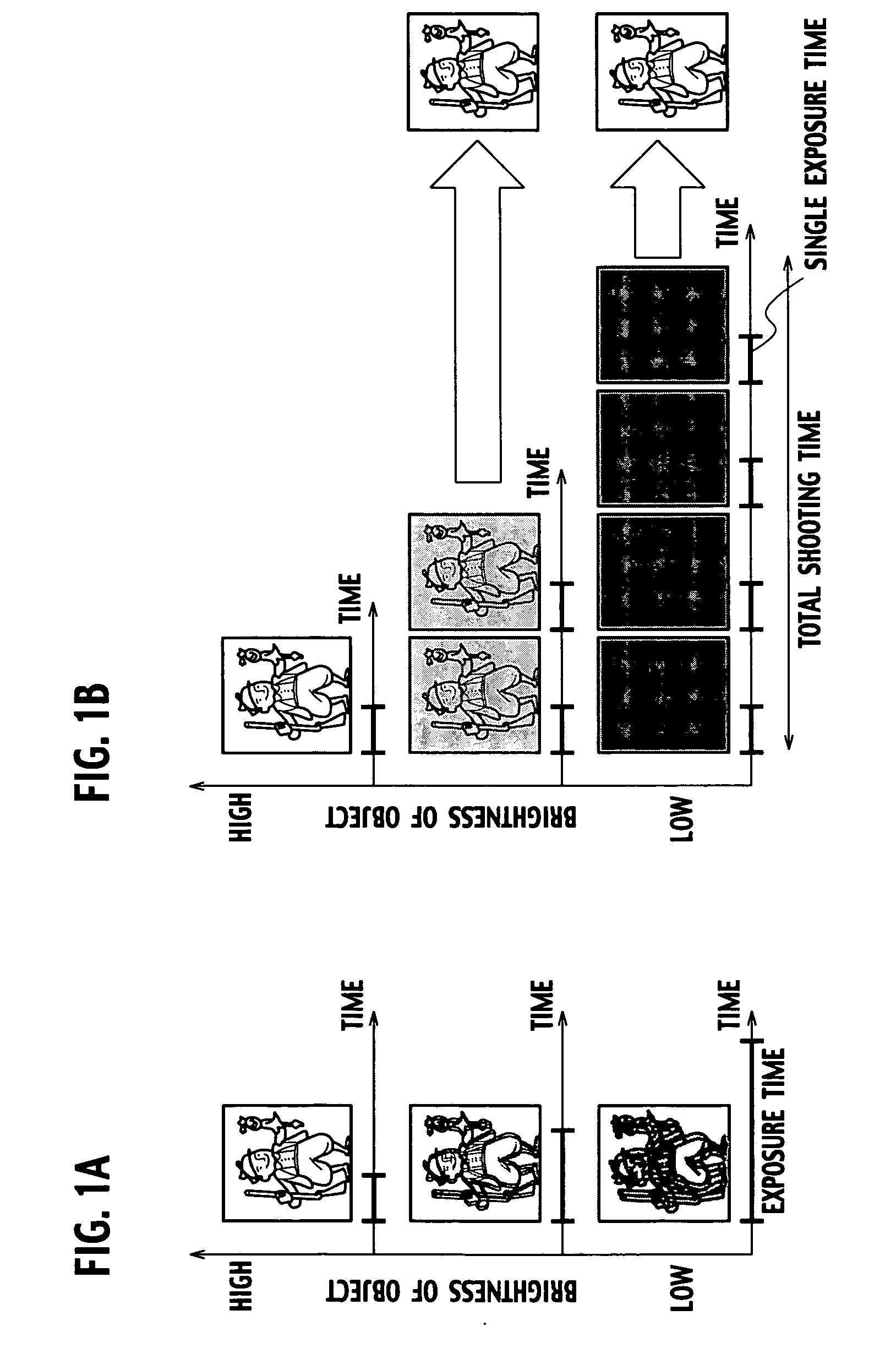 Image taking apparatus and program for multiple-exposure shooting