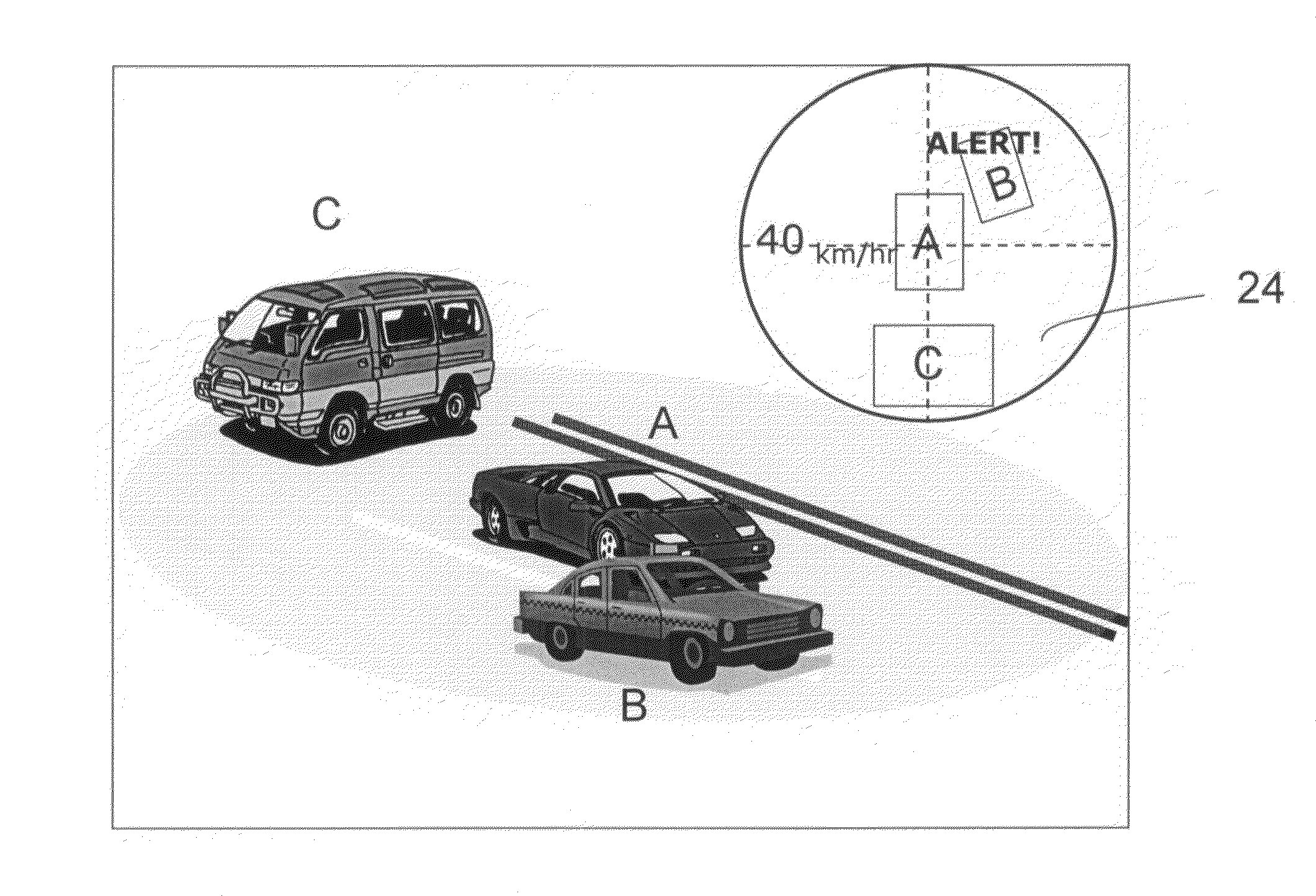 Driving support system with plural dimension processing units