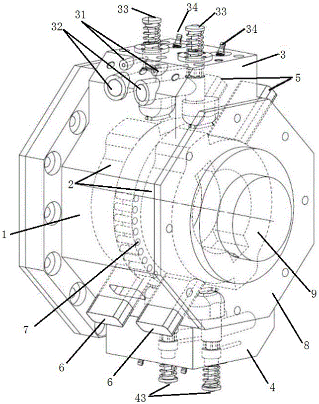 Rotor engine and working method thereof