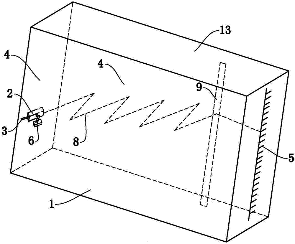 Laser optical lever measurement device