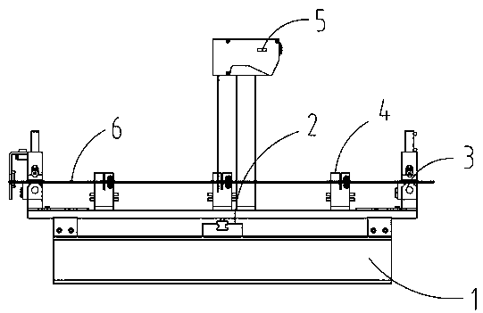 Detection device and straightening machine for band saw blade